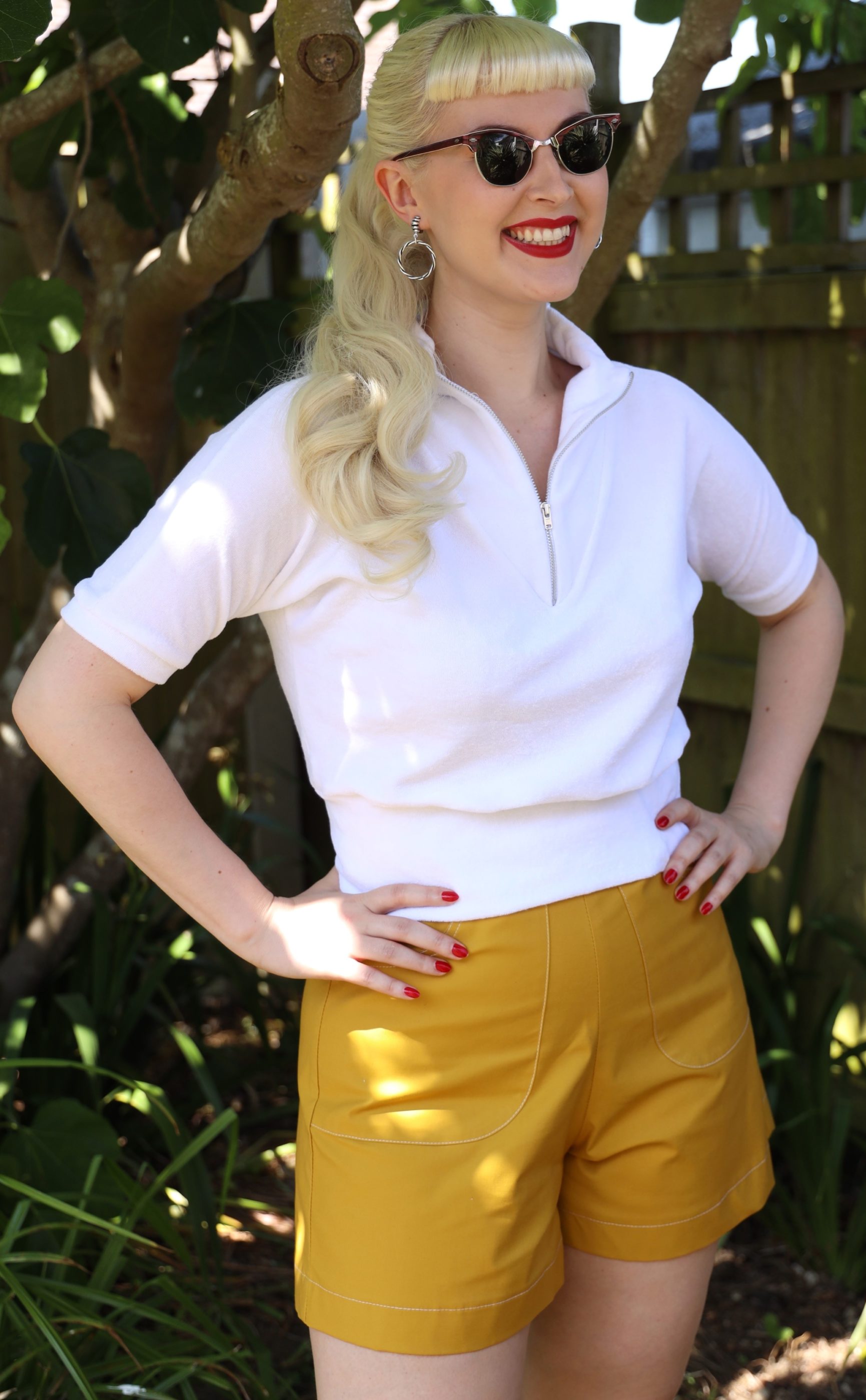 Mustard Classic Shorts Freddies of Pinewood